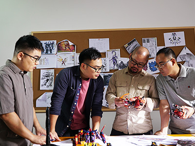 極藝設計部工作環境