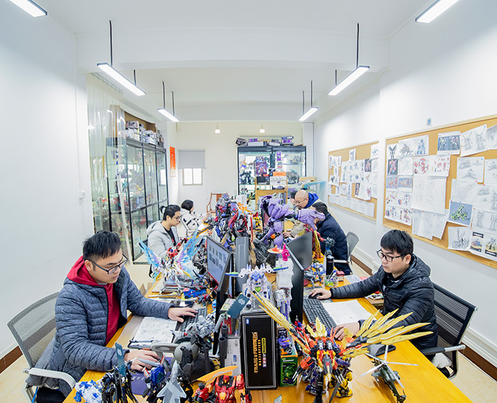 極藝設計部工作環境