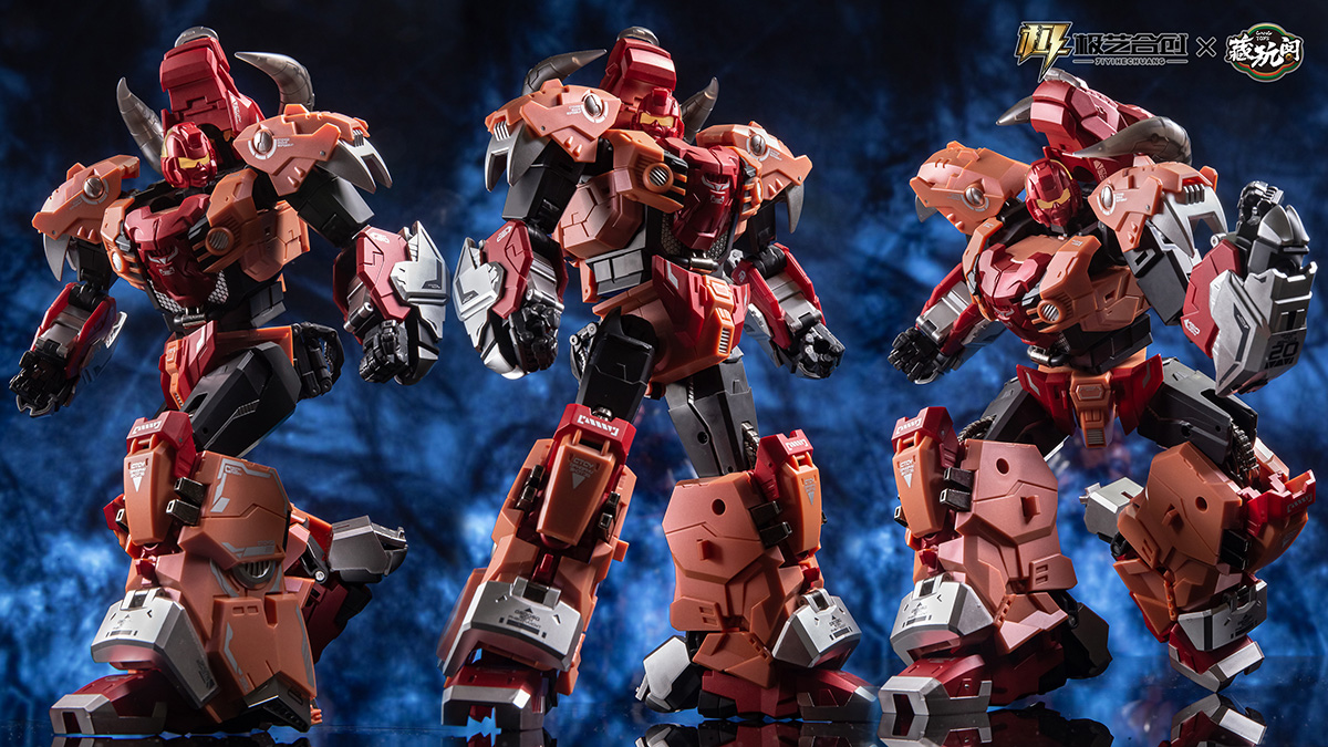 藏玩閣CY02-地牛LANDBULL變形玩具 藏玩閣CY02-地牛LANDBULL變形玩具