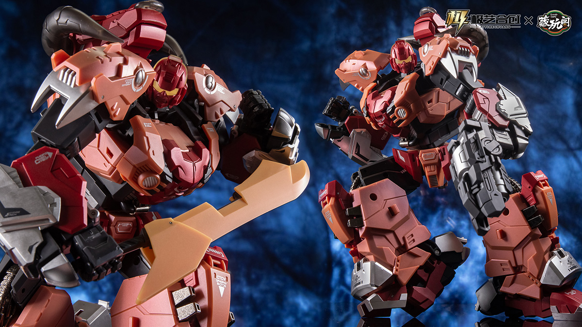 藏玩閣CY02-地牛LANDBULL變形玩具 藏玩閣CY02-地牛LANDBULL變形玩具