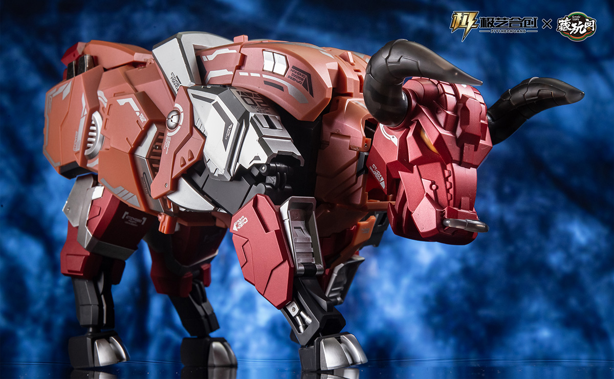 藏玩閣CY02-地牛LANDBULL變形玩具 藏玩閣CY02-地牛LANDBULL變形玩具