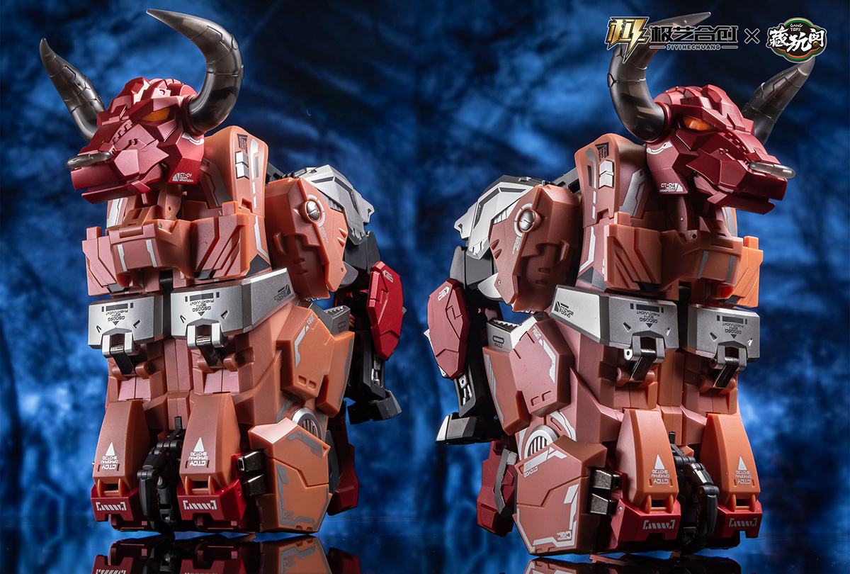 藏玩閣CY02-地牛LANDBULL變形玩具 藏玩閣CY02-地牛LANDBULL變形玩具