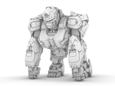 【行業動態】巨“星”登場!藏玩閣公布CY05雷猿建模圖! 【行業動態】巨“星”登場!藏玩閣公布CY05雷猿建模圖!