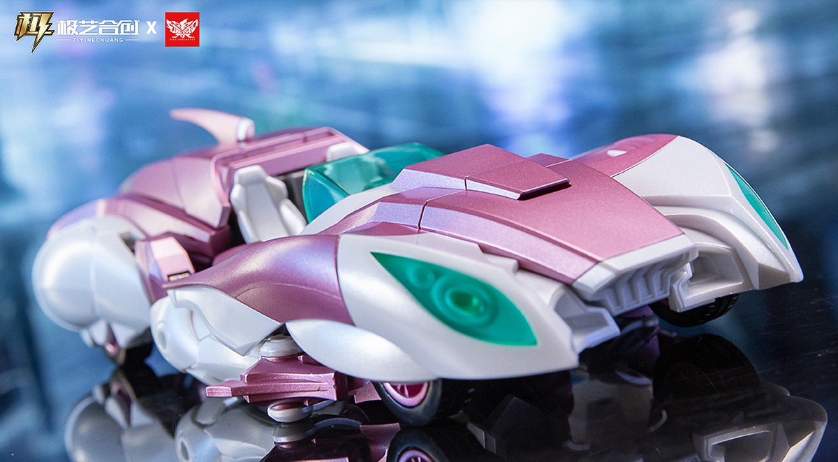 大火鳥產品武機姬EX01-NICEE奶昔變形玩具 大火鳥產品武機姬EX01-NICEE奶昔變形玩具