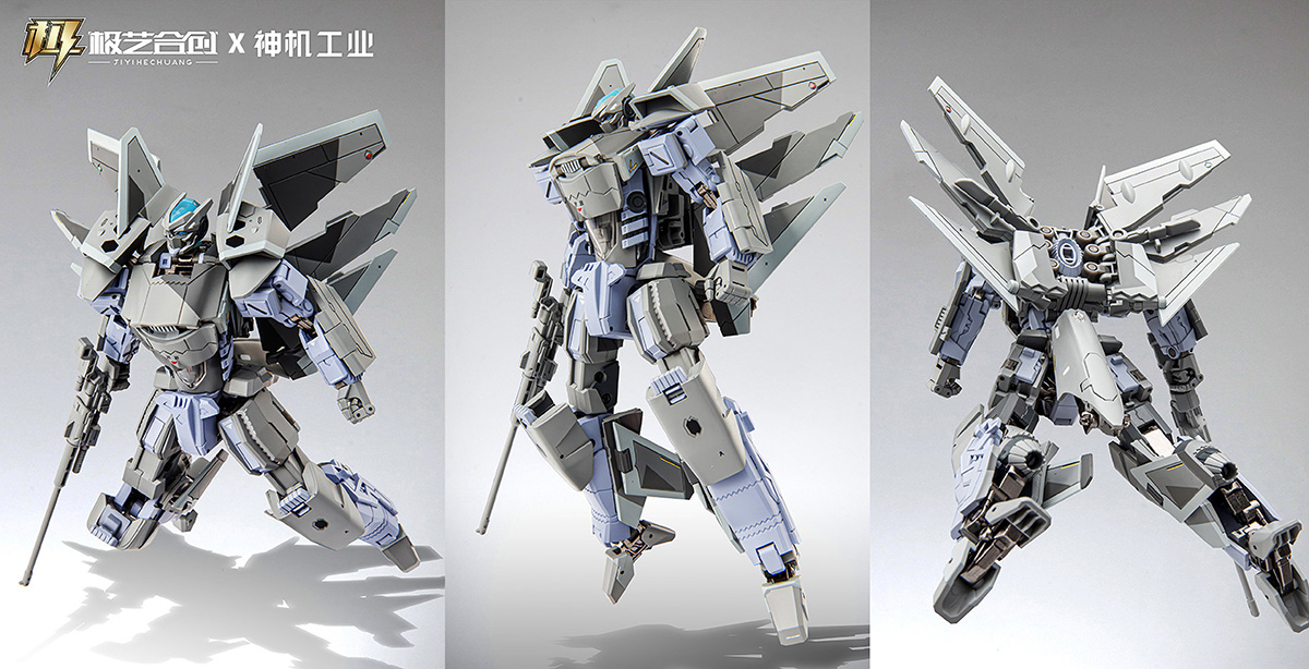 機神J20-黑閃LUMITENT機甲玩具