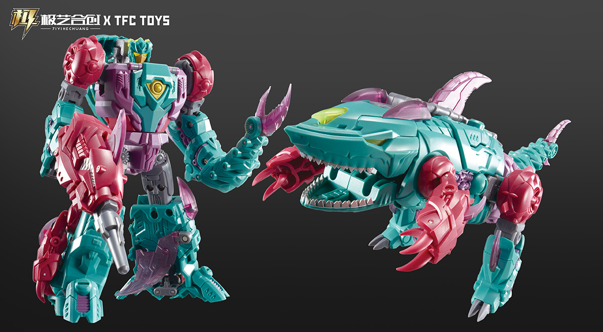 TFC波塞冬-P02-巨齒鯊-CYBERJAW變形玩具 TFC波塞冬-P02-巨齒鯊-CYBERJAW變形玩具