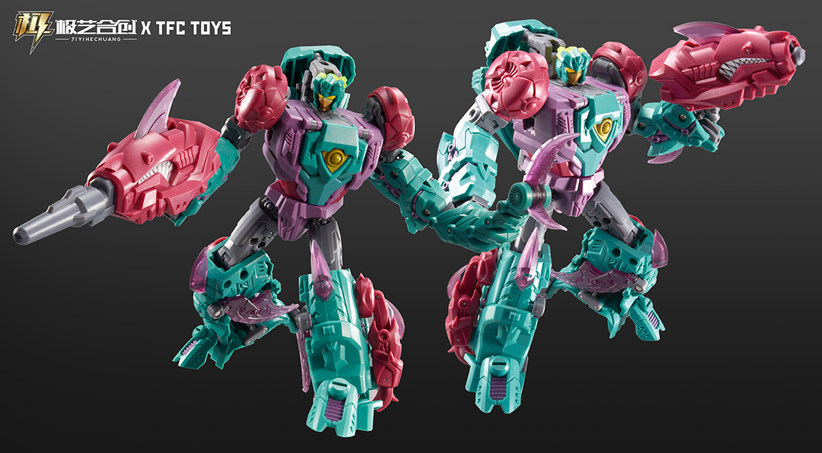 TFC波塞冬-P02-巨齒鯊-CYBERJAW變形玩具 TFC波塞冬-P02-巨齒鯊-CYBERJAW變形玩具